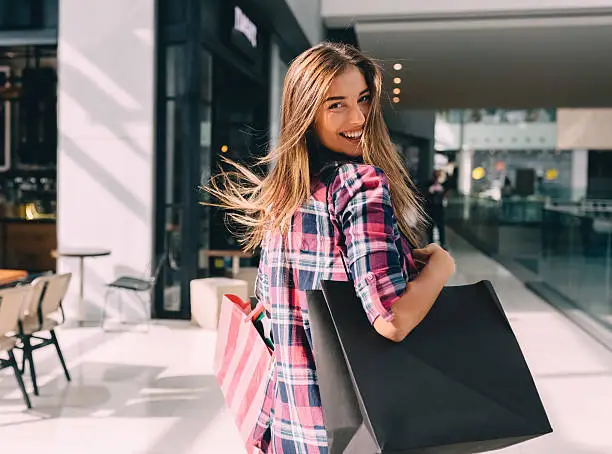 Modern fashion shopping